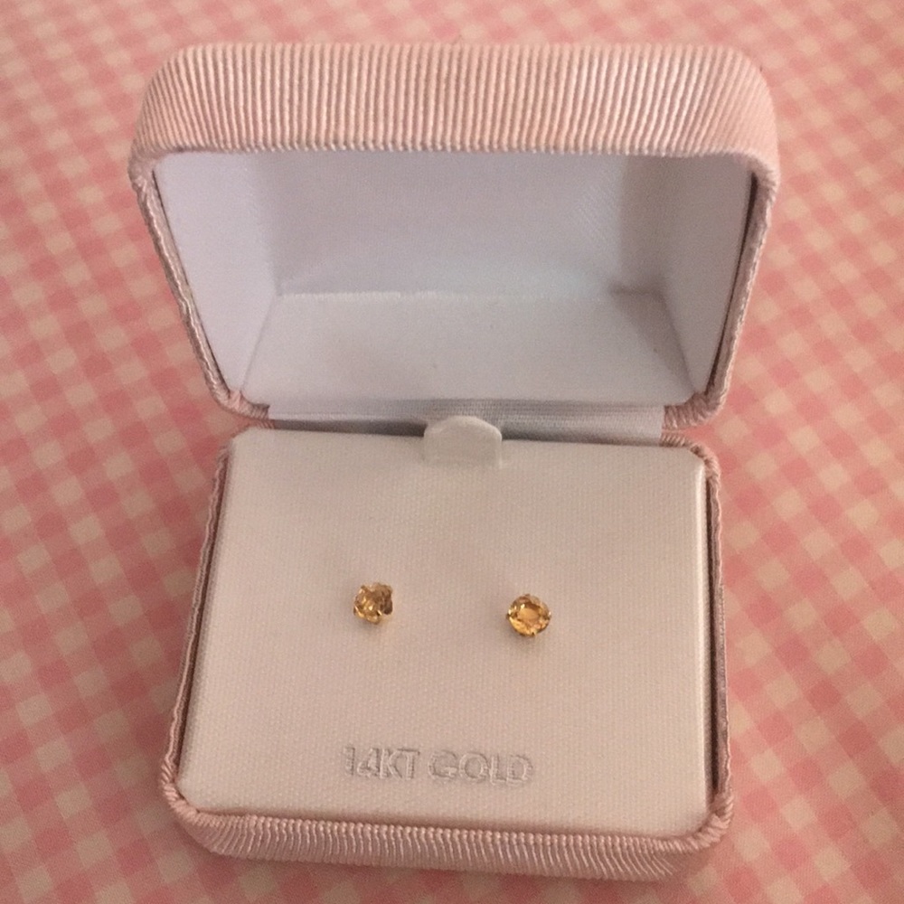 14k earring studs real 14k gold studs